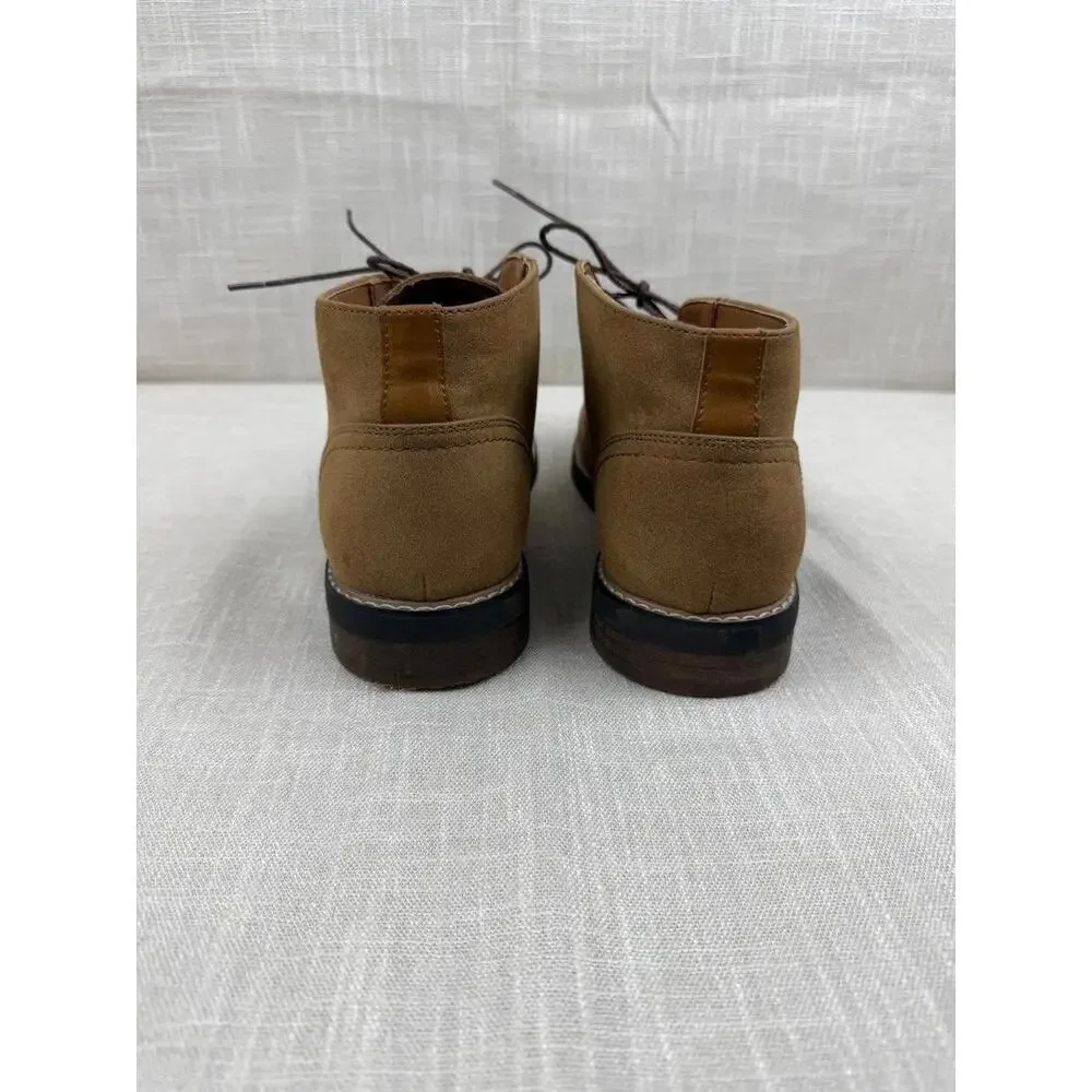 RYE Men's‎ Brown Suede Lace-Up Boots Size 9 US